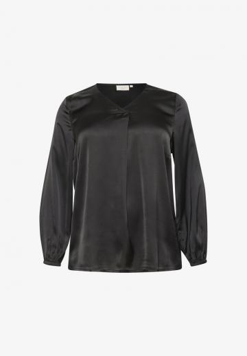 Атласная блузка