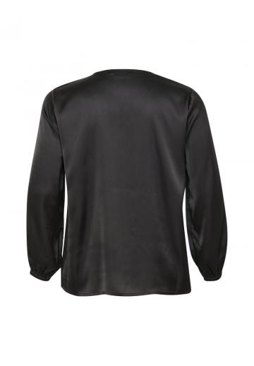 Атласная блузка