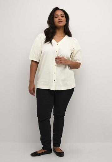 Атласная блузка