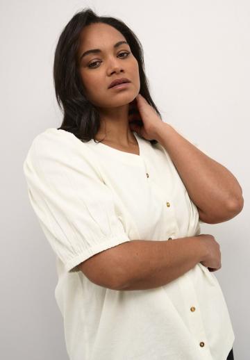 Атласная блузка