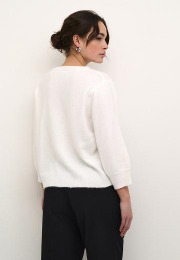 Пуловер с рукавом три четверти