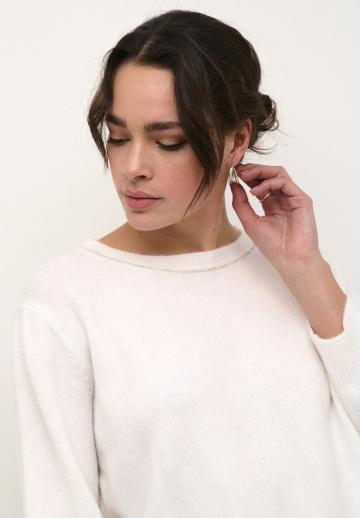 Пуловер с рукавом три четверти