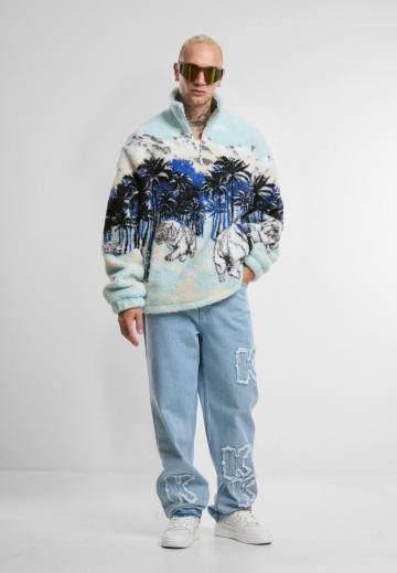 Прямые джинсы