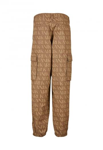 Брюки с накладными карманами