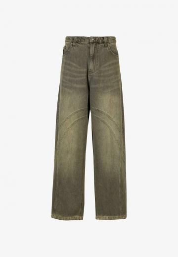 Прямые джинсы