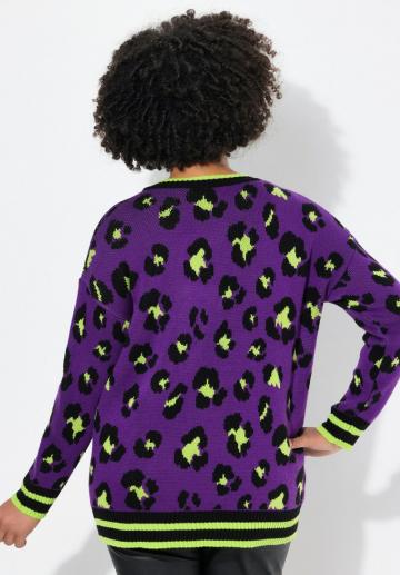 Длинный пуловер