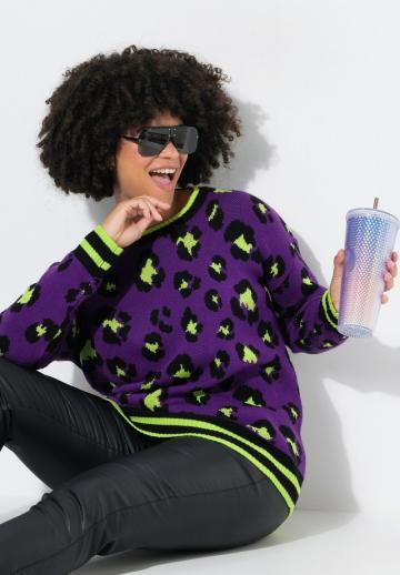 Длинный пуловер