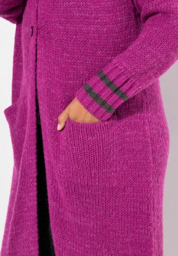 Длинный жилет