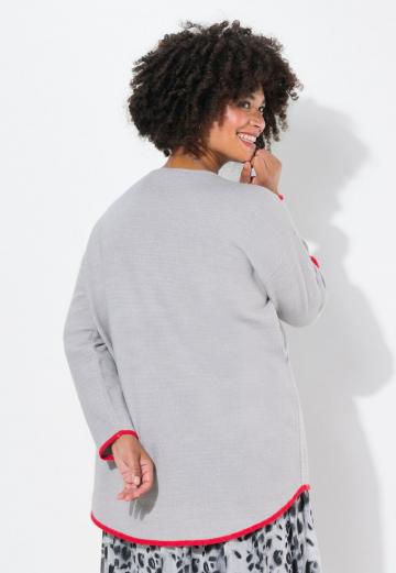 Длинный пуловер