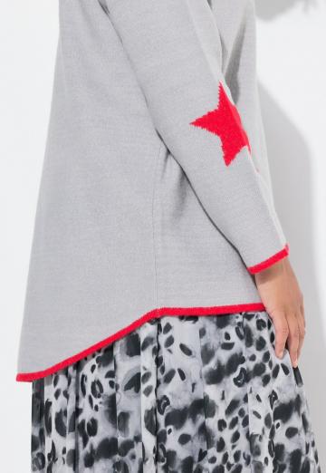 Длинный пуловер