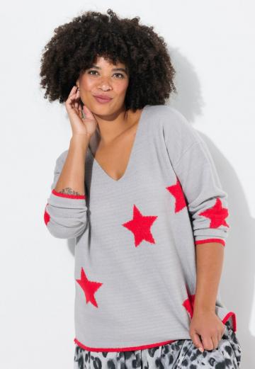 Длинный пуловер