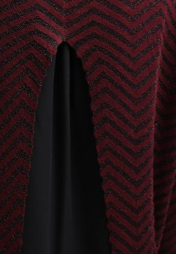 Длинный пуловер