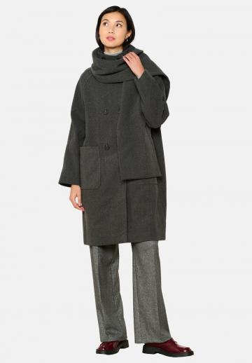 Шерстяное пальто