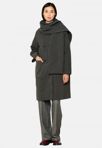 Шерстяное пальто