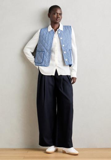 Джинсовая жилетка