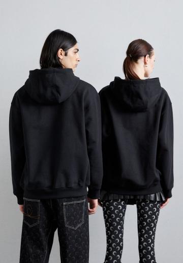 Пуловер с капюшоном