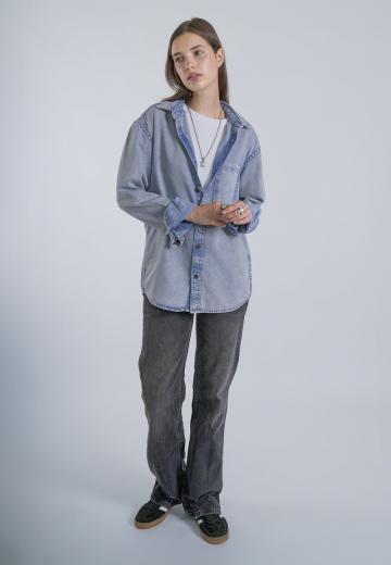 Джинсовая блузка