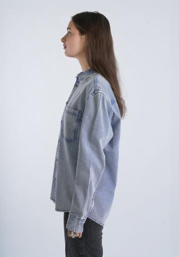 Джинсовая блузка