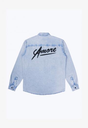 Джинсовая блузка