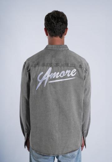 Джинсовая блузка