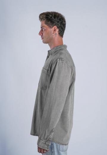 Джинсовая блузка