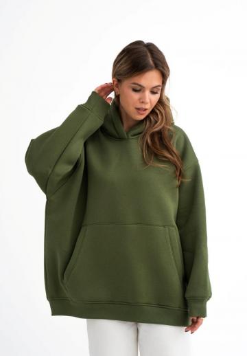 Пуловер с капюшоном