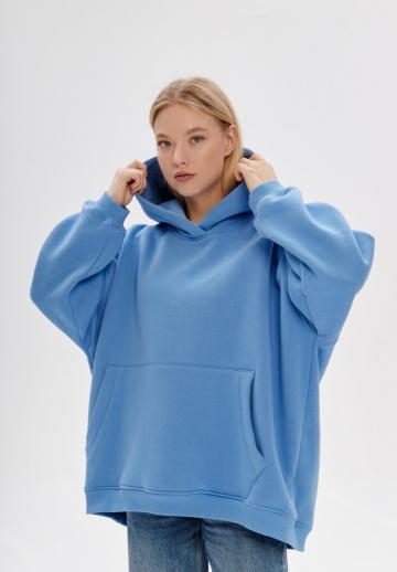 Пуловер с капюшоном