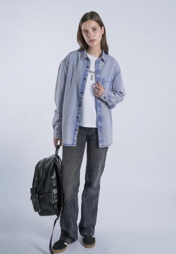 Джинсовая блузка