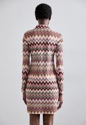 Вязаное платье