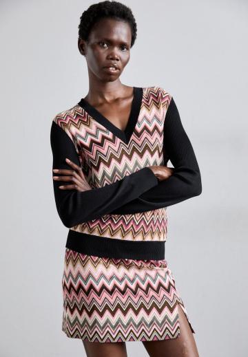 Вязаная юбка