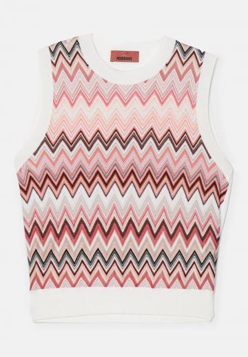 Пуловер без рукавов