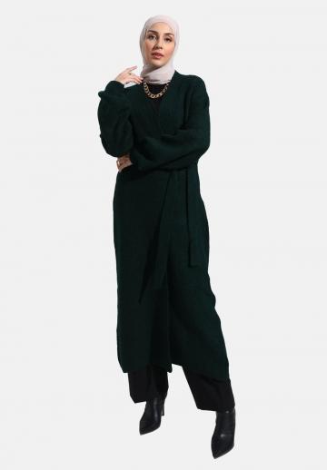 Длинный жилет