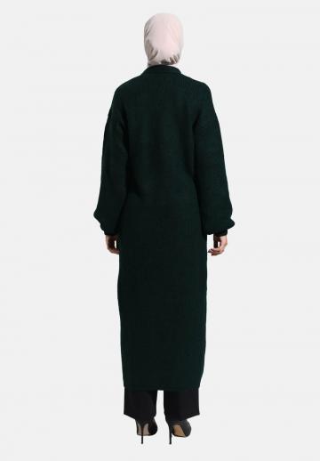 Длинный жилет