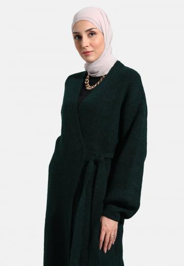 Длинный жилет