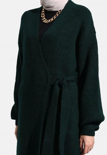 Длинный жилет