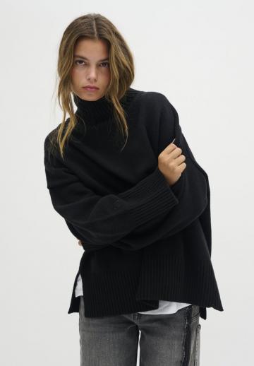 Длинный пуловер