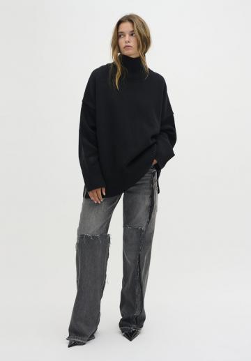 Длинный пуловер