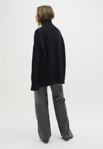 Длинный пуловер