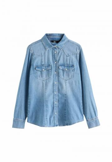 Джинсовая жилетка