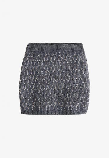 Вязаная юбка