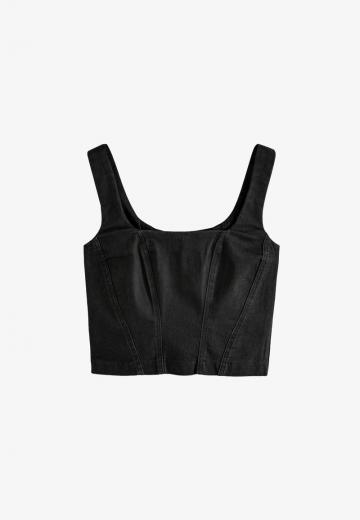 Джинсовая жилетка