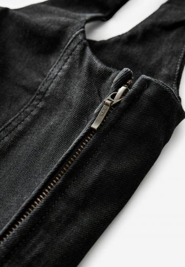 Джинсовая жилетка