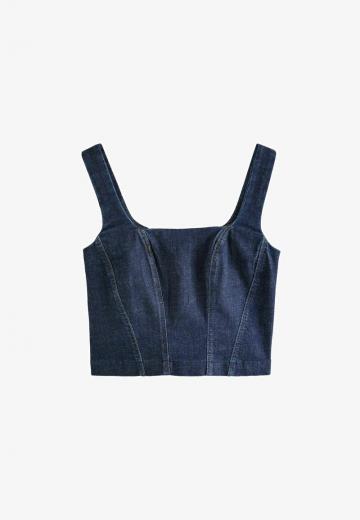 Джинсовый комбинезон