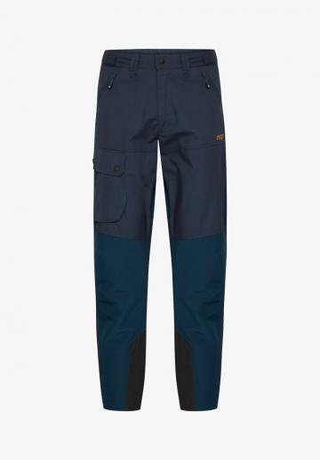 Брюки с накладными карманами