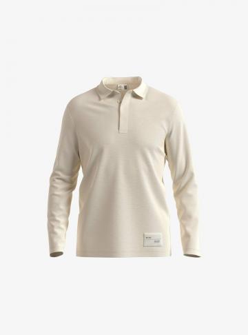 Поло с длинным рукавом