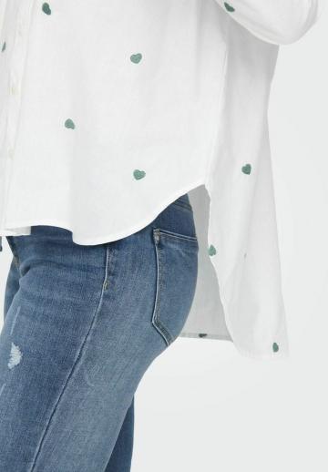 Длинная блузка