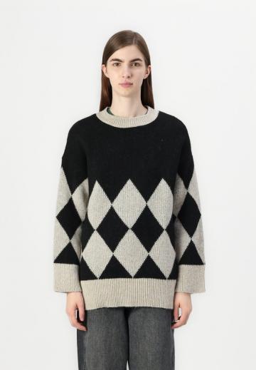 Длинный пуловер