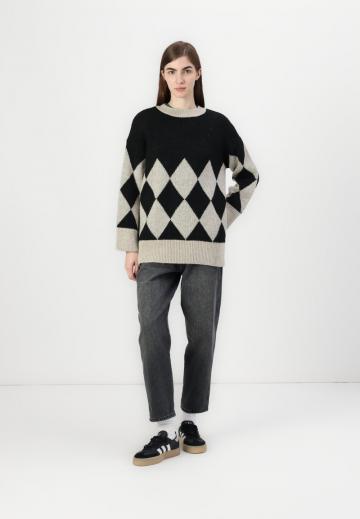 Длинный пуловер