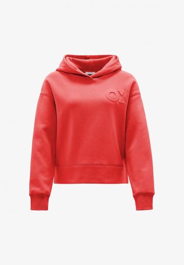 Пуловер с капюшоном