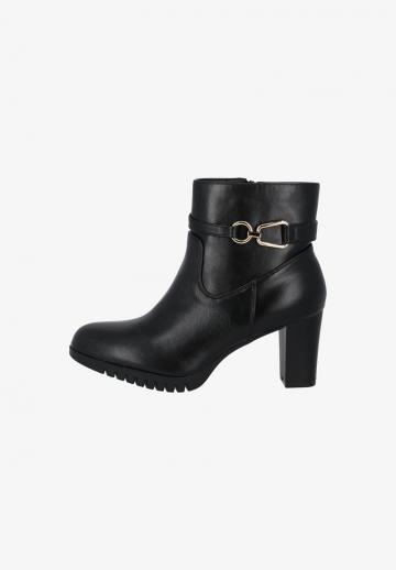 Полусапожки на высоком каблуке